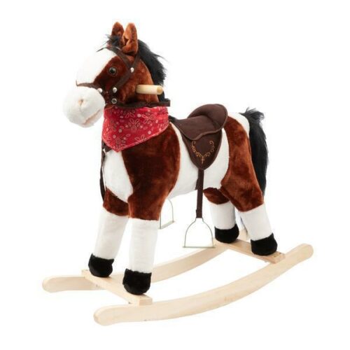 Cavallo a dondolo pezzato