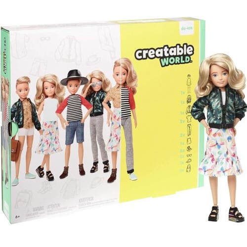 Creatable World - Kit personaggi capelli biondi