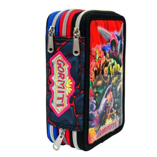 Astuccio Gormiti triplo con accessori