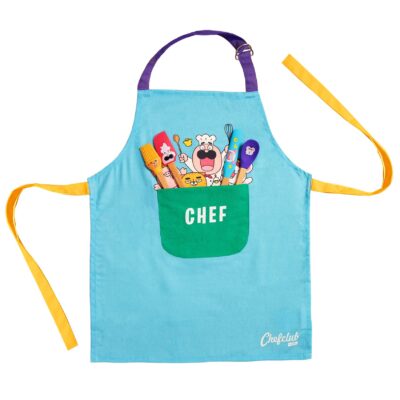 Grembiule piccolo chef Blu