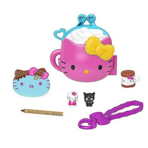 Polly pocket - Hello Kitty  Camping Chocolat