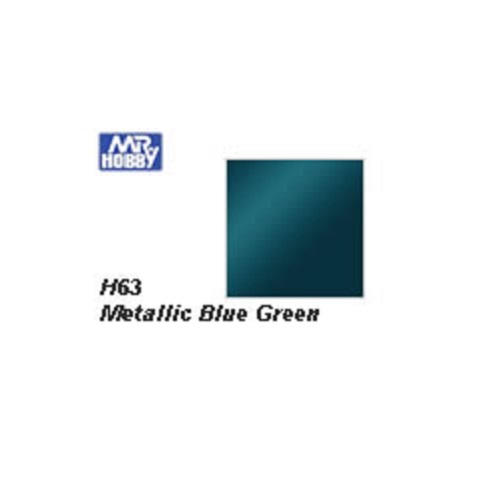 H63 Metallic Blue Green (10 ml)