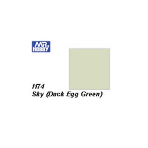 H74 Sky (Duck Egg Green) Semi-Gloss (10 ml)