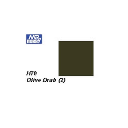H78 Olive Drab 2 Semi-Gloss (10 ml)