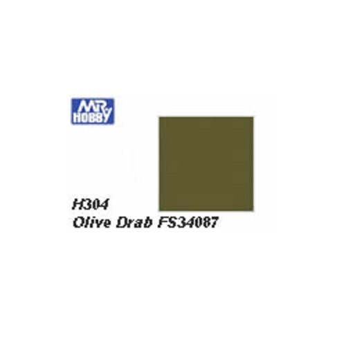 H304 Olive Drab FS34087 Semi-Gloss (10 ml)