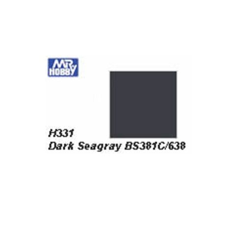 H331 Dark Seagray BS381C/638 Semi-Gloss (10 ml)