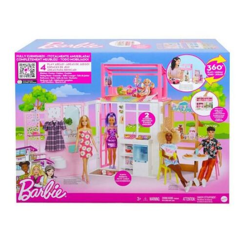 Barbie playset loft con bambola