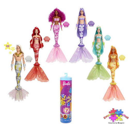Barbie Color Reveal ass.to - Serie Sirena