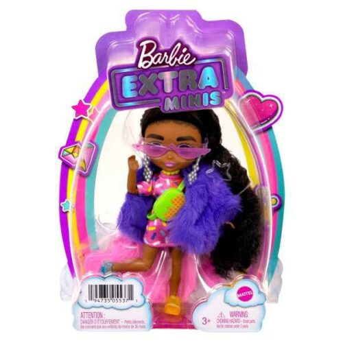 Barbie Extra Minis - mora con pelliccia viola