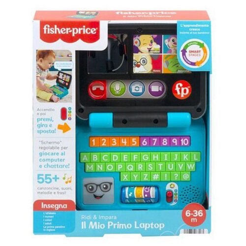 Ridi e Impara Il Mio Primo Laptop giocattolo elettronico - Edizione italiana