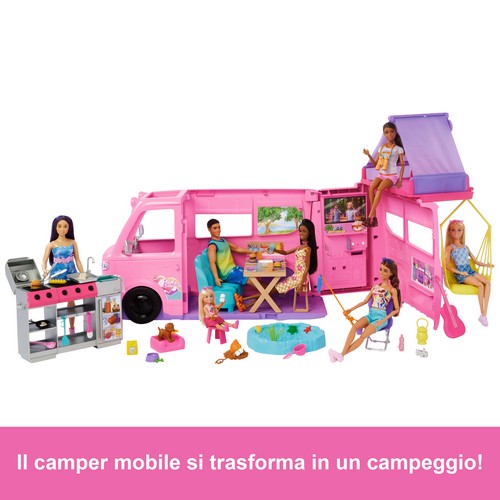 Barbie new Camper dei Sogni