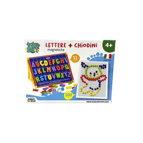 Lavagna lettere magnetiche e chiodini