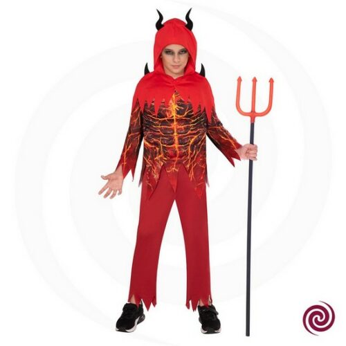 Costume  Demone della Lava tg ass. *