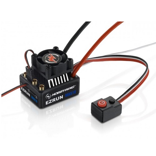 Hobbywing Ezrun MAX10 ESC Sensorless 60 Amp, 2-3s LiPo, BEC 3A
