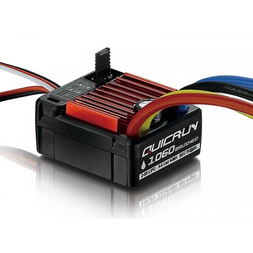 Controller spazzolato Hobbywing QuicRun 1060 60A per 1:10