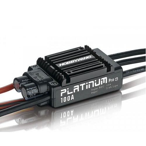 Hobbywing Platinum Pro 100A ESC V3 2-6s, 10A BEC