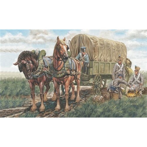 1/72 French Supply Chariots