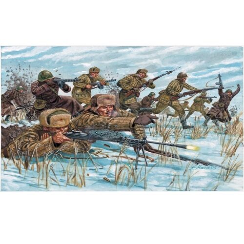 1/72 Russian Infantry: Winter Unif