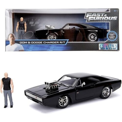 1/24 Fast & Furious Dom & Dodge Charger RT c/ pers