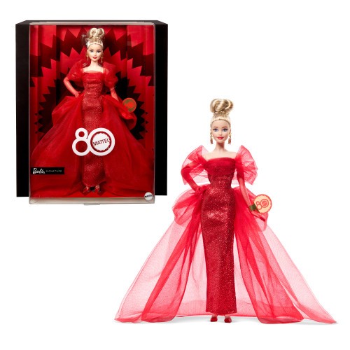 Barbie 80Th anniversario