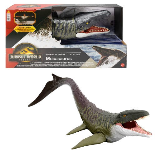 Jurassic Word Rebirth MOSASAURO SuperColossale