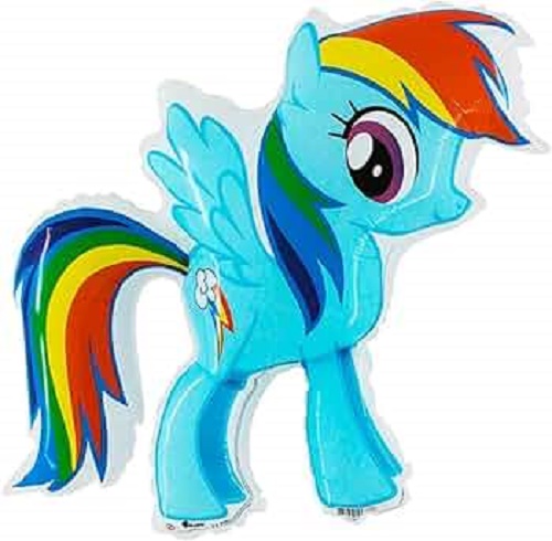 Palloncino metallico my little pony