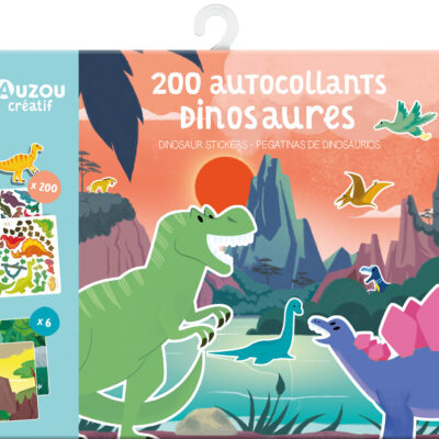 200 adesivi - Dinosauri