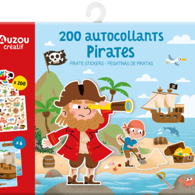 200 adesivi - Pirati