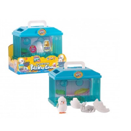 Pulcino Gino con casetta