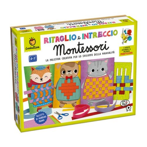 Ludattica RITAGLIO e INTRECCIO  Montessori