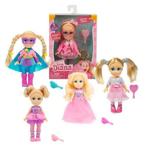 Love Diana - Bambole 15 cm asst.