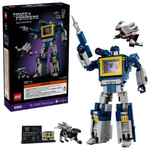 10358 Icons: Transformers Soundwave