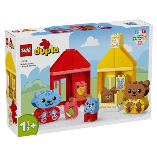 10414 Duplo Attività quotidiane: mangiare e andare a letto