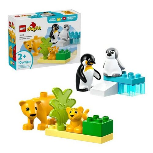 10442 Duplo Famiglie di animali: pinguini e leoni