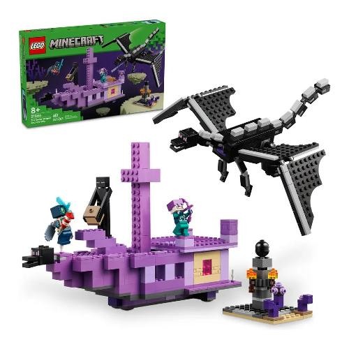 21264 Minecraft : L’Enderdrago e la Nave dell’End
