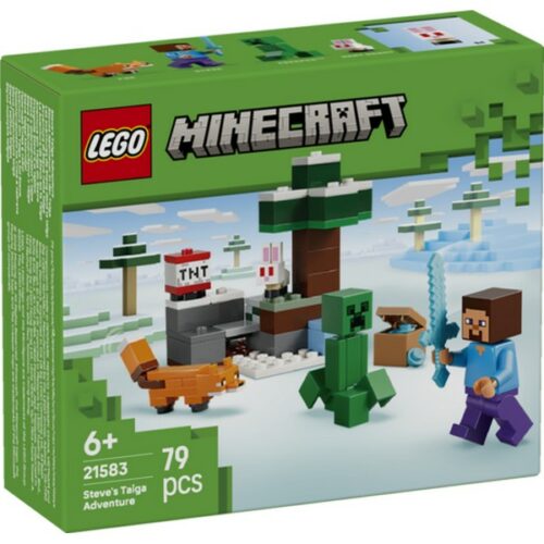 21583 Minecraft Avventura di Steve nella taiga