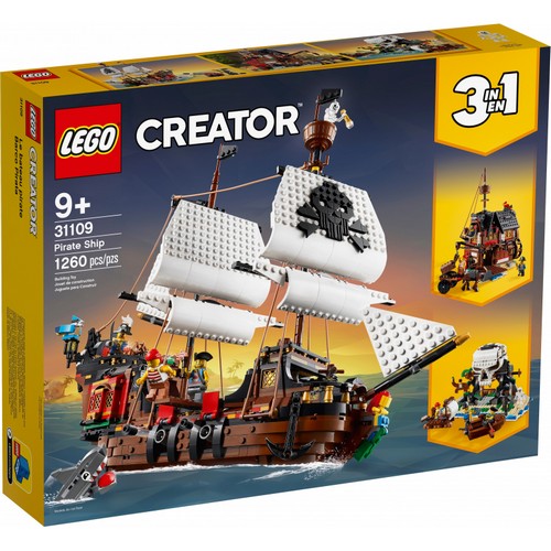 31109 Creator 3in1 :Galeone dei pirati
