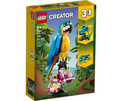 31136 Creator 3in1 :Pappagallo esotico