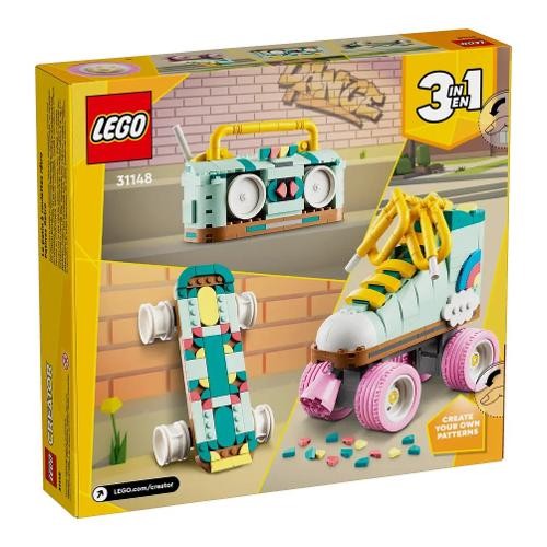 31148 Creator 3in1 :Pattini a rotelle retrò