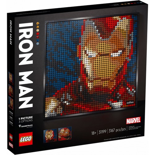 31199 Ideas :Quadro Iron Man - Marvel Studios