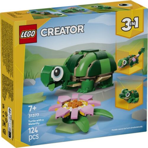 31377 LEGO Creator Tartaruga con fiore di ninfea