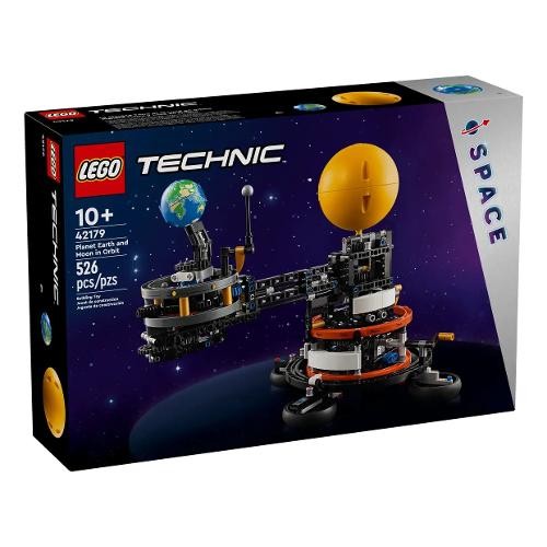 42179 Technic :Pianeta Terra e Luna in orbita