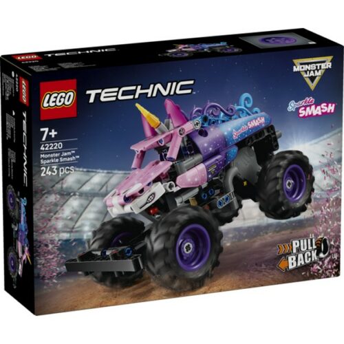 42220 Technic Monster Jam™ Sparkle Smash™ a retrocarica