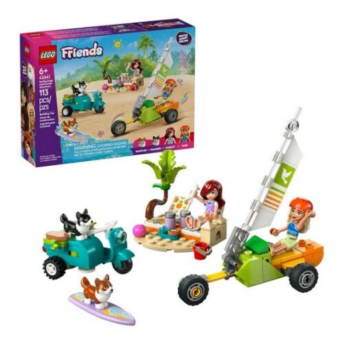 42641 Friends: Avventure canine su windskate e sidecar