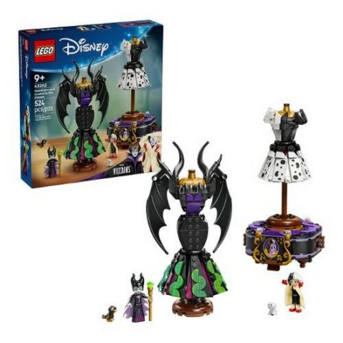 43262 Disney Princess: Abiti di Malefica e Crudelia De Mon