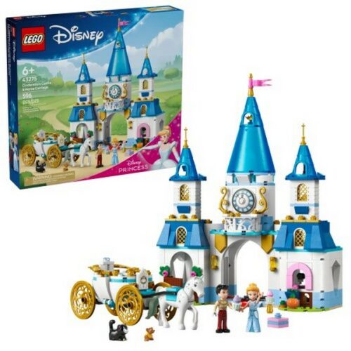 43275 Disney Princess: Castello e carrozza di Cenerentola