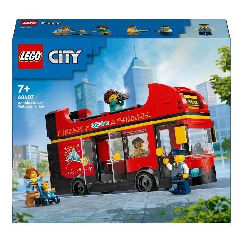 60407 City : Autobus turistico rosso a due piani