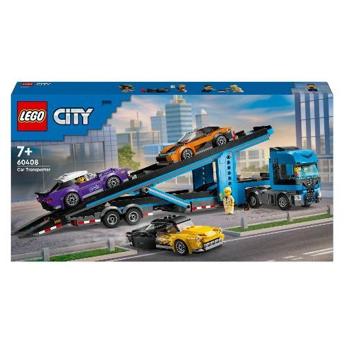 60408 City : Camion trasportatore con auto sportive