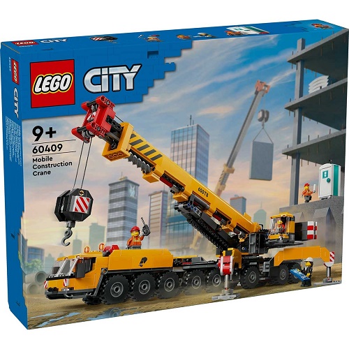 60409 City : Gru da cantiere mobile gialla