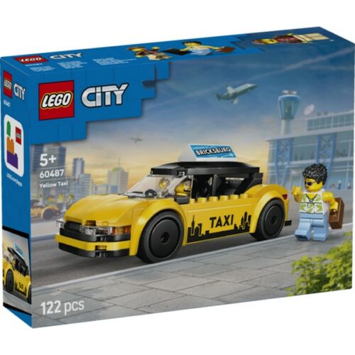 60487 City Great Vehicles Taxi giallo